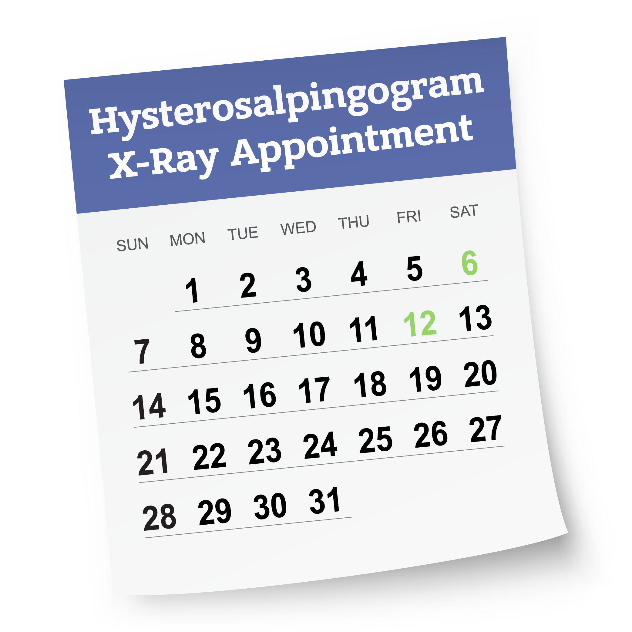 hystero xray calendar-testing page
